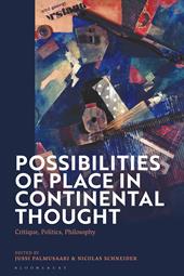 eBook, Possibilities of Place in Continental Thought : Critique, Politics, Philosophy, Bloomsbury Publishing
