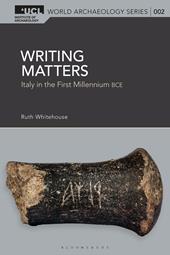 E-book, Writing Matters : Italy in the First Millennium BCE, Bloomsbury Publishing