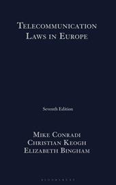 E-book, Telecommunication Laws in Europe, Bloomsbury Publishing