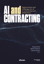 E-book, AI and Contracting : Opportunities and challenges for AI in contracting and deliberation, Koninklijke Boom uitgevers