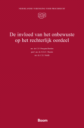 E-book, De invloed van het onbewuste op het rechterlijk oordeel, Koninklijke Boom uitgevers