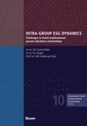 E-book, Intra-Group ESG Dynamics : Challenges in Dutch multinational parent-subsidiary relationships, Koninklijke Boom uitgevers