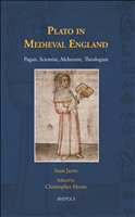 E-book, Plato in Medieval England : Pagan, Scientist, Alchemist, Theologian, Jayne, Sears, Brepols Publishers