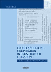eBook, European judicial coorperation in cross-border litigation, Bologna University Press