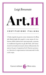 eBook, Costituzione italiana : articolo 11, Bonanate, Luigi, Carocci