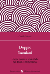 eBook, Doppio standard : donne e carriere scientifiche nell'Italia contemporanea, Carocci editore