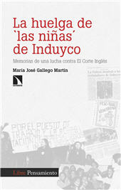 E-book, La huelga de 'las niñas' de Induyco : memorias de una lucha contra El Corte Inglés, Catarata