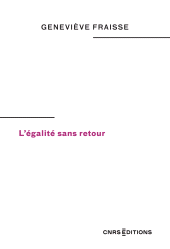 eBook, L'égalité sans retour, CNRS Éditions