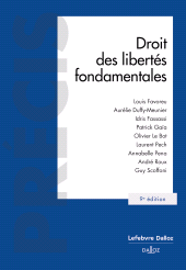 E-book, Droit des libertés fondamentales, Éditions Dalloz