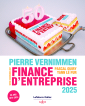 E-book, Finance d'entreprise 2025 : 50 ans 1974-2024, Éditions Dalloz