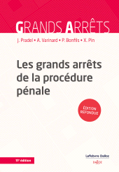 E-book, Les grands arrêts de la procédure pénale, Éditions Dalloz