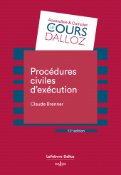 E-book, Procédures civiles d'exécution, Éditions Dalloz