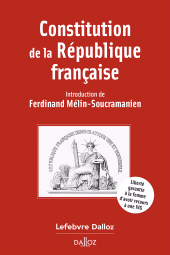 E-book, Constitution de la République française, Éditions Dalloz