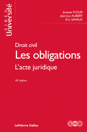 E-book, Droit civil Les obligations : L'acte juridique, Éditions Dalloz