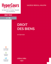 E-book, Droit des biens, Éditions Dalloz