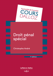 E-book, Droit pénal spécial, Éditions Dalloz