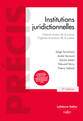 eBook, Institutions juridictionnelles, Éditions Dalloz