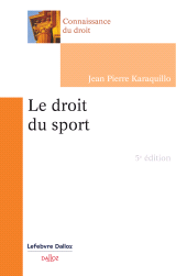 eBook, Le droit du sport, Éditions Dalloz