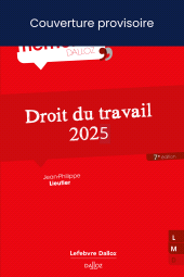 E-book, Droit du travail 2025., Éditions Dalloz