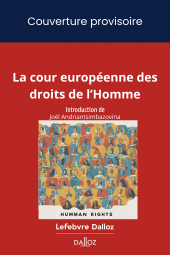 E-book, La Cour européenne des droits de l'Homme, Éditions Dalloz