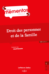 E-book, Droit des personnes et de la famille 13ed, Éditions Dalloz