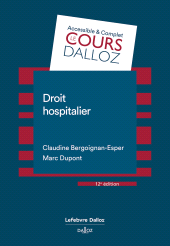 E-book, Droit hospitalier. 12e éd. (N), Éditions Dalloz