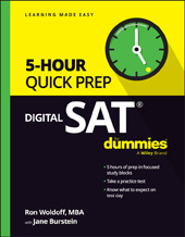 E-book, Digital SAT 5-Hour Quick Prep For Dummies, For Dummies
