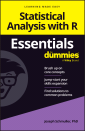 E-book, Statistical Analysis with R Essentials For Dummies, For Dummies