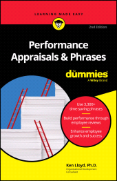 E-book, Performance Appraisals & Phrases For Dummies, For Dummies
