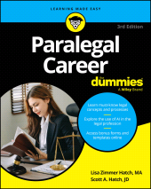 E-book, Paralegal Career For Dummies, For Dummies