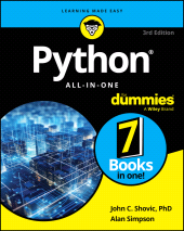 eBook, Python All-in-One For Dummies, For Dummies