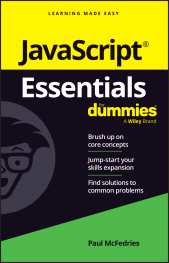 E-book, JavaScript Essentials For Dummies, For Dummies