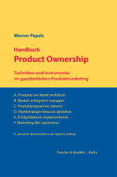 E-book, Handbuch Product Ownership : Techniken und Instrumente im ganzheitlichen Produktmarketing, Duncker & Humblot