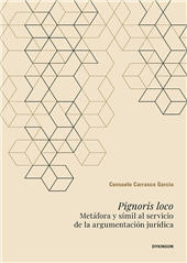 E-book, Pignoris Loco : metáfora y símil al servicio de la argumentación jurídica, Dykinson