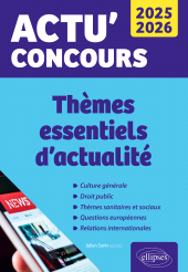 E-book, Thèmes essentiels d'actualité 2025-2026, Sorin, Julien, Édition Marketing Ellipses