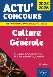 E-book, Culture Générale 2025-2026, Mouchet, Nelly, Édition Marketing Ellipses