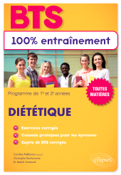 E-book, BTS Diététique, Melkonian, Caroline, Édition Marketing Ellipses