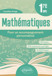 E-book, Mathématiques : Pour un accompagnement personnalisé : Première spécialité, Édition Marketing Ellipses