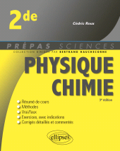 E-book, Physique-chimie : Seconde, Édition Marketing Ellipses