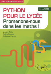 E-book, Python pour le lycée : Promenons-nous dans les maths!, Édition Marketing Ellipses