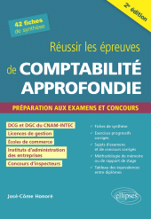 E-book, Réussir les épreuves de comptabilité approfondie : Préparation aux examens et concours, Édition Marketing Ellipses