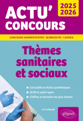 E-book, Thèmes sanitaires et sociaux 2025-2026, Brault, Nicolas, Édition Marketing Ellipses