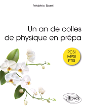 eBook, Un an de colles de physique en prépa, Édition Marketing Ellipses