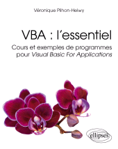 eBook, VBA : l'essentiel : Cours et exemples de programmes pour Visual Basic For Applications, Édition Marketing Ellipses