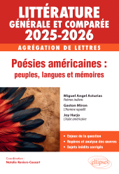 E-book, Agrégation de lettres 2025-2026 : littérature générale et comparée : Poésies américaines : peuples, langues et mémoires, Édition Marketing Ellipses