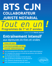 E-book, BTS collaborateur juriste notarial, Édition Marketing Ellipses