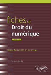 E-book, Fiches de Droit du numérique : A jour au 30 août 2023, Édition Marketing Ellipses