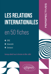 E-book, Les relations internationales en 50 fiches, Édition Marketing Ellipses