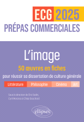 E-book, L'image : 50 oeuvres en fiches pour réussir sa dissertation de culture générale : Prépas commerciales ECG / ECT 2025, Édition Marketing Ellipses