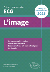 E-book, L'image : Epreuve de culture générale : Prépas commerciales ECG 2025, Édition Marketing Ellipses